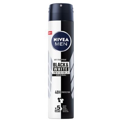 Nivea Men Deodorant Deospray Black En White Xl 200ml