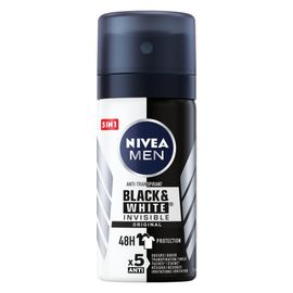 Nivea Men Nivea Men Deodorant Deospray Black & White Invisble Mini
