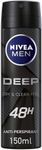 Nivea Men Deodorant Deospray Deep Black Charcoal 150ml thumb