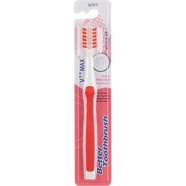 null Better Toothbrush Tandenborstel Regular Soft Pink