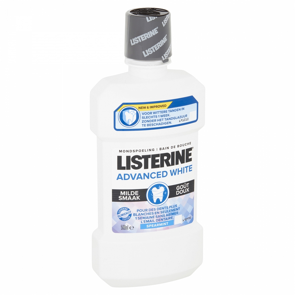 Listerine Mondwater Advanced White Mild 500 ML