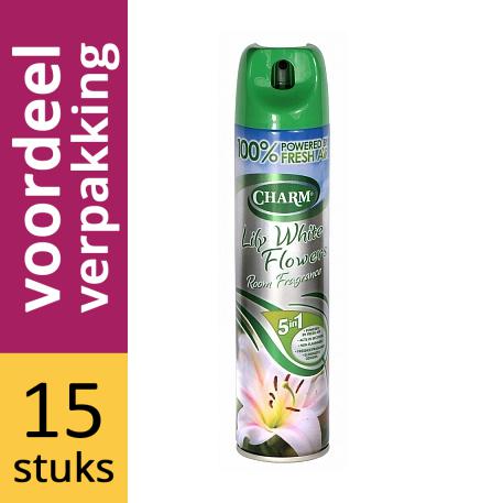Charm Luchtverfrisser Lily White Flowers Charm Luchtverfrisser Lily White Flowers