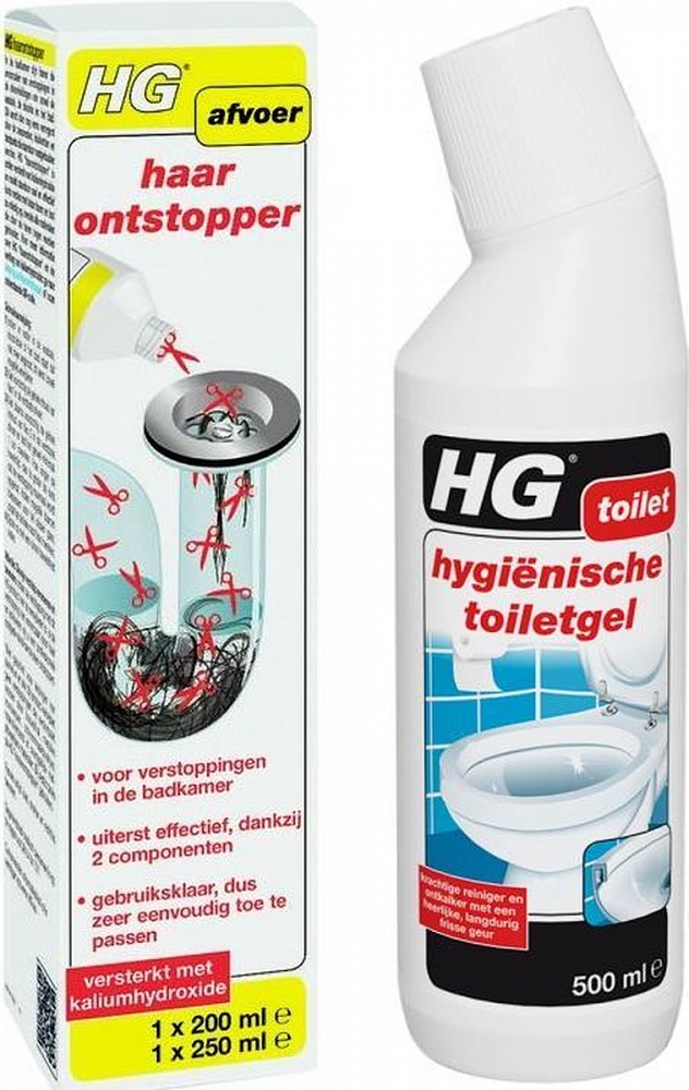 Hg Haarontstopper Hyginische Toiletgel