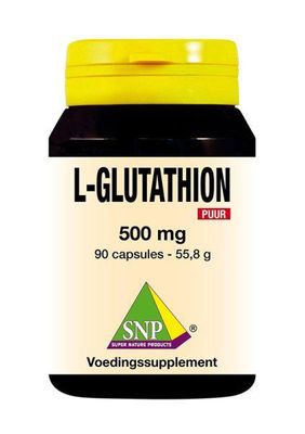 L-glutathion 500 Mg Puur Capsules 90 cap