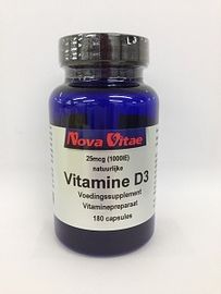 Nova Vitae Nova Vitae Vitamine D3 100iu Capsules