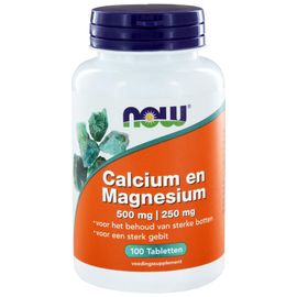 Now Now Calcium En Magnesium 500mg 250mg