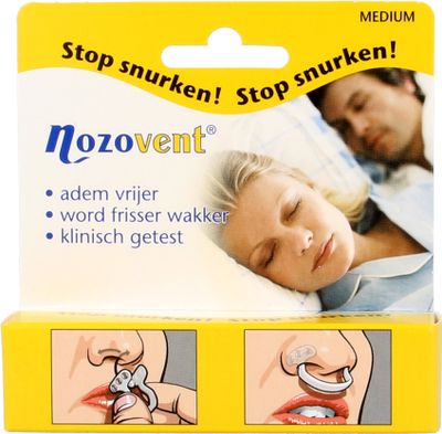 Nozovent Stop Snurker Medium Per Stuk