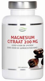 Nutrivian Nutrivian Magnesium Citraat 200mg Tabletten
