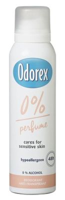 Odorex 0% Perfume Deodorant Spray 150ml