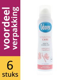 Odorex Odorex Sensitive Care Deodorant Spray Voordeelverpakking Odorex Sensitive Care Deodorant Spray