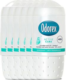 Odorex Odorex Active Care Deodorant Roller Voordeelverpakking Odorex Active Care Deodorant Roller