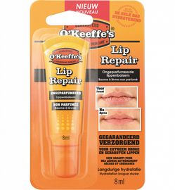 O Keeffes O Keeffes Lip Repair Unscented Tube Blister