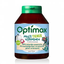 Optimax Optimax Scholieren Weerstand Multivitamine Kauwtabletten
