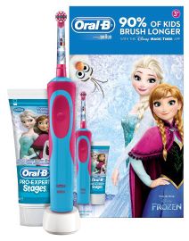 Oral B Oral B Stages Power Elektrische Tandenborstel Disney Frozen + Tandpasta 75ml