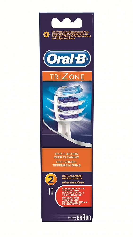 Oral B Opzetborstels Trizone 2stuks