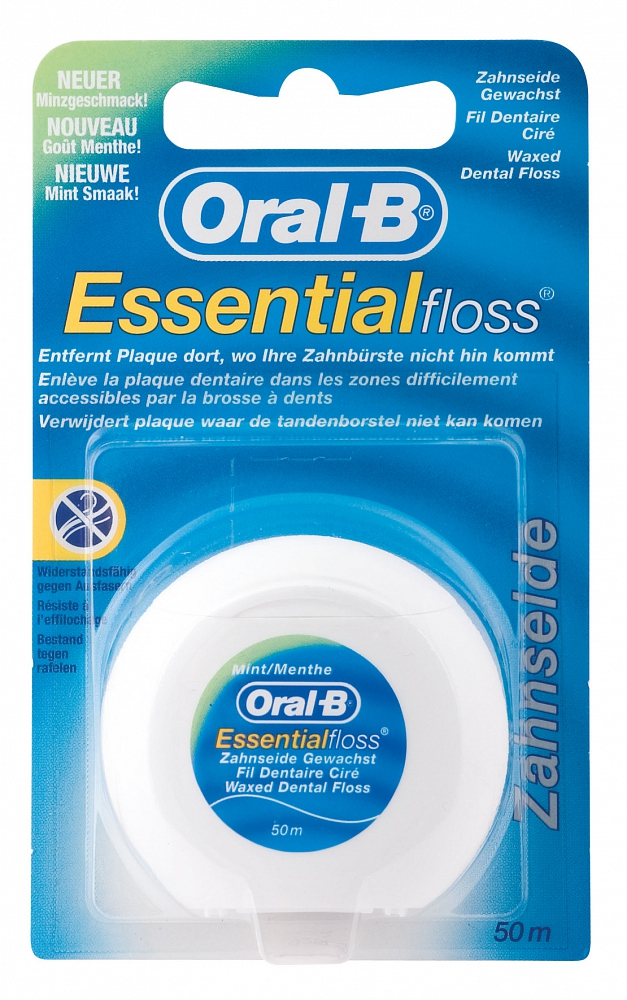 Oral B Flosdraad Essential Floss Mint 50mtr