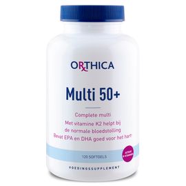 Orthica Orthica Soft Multivitamine 50plus Capsules