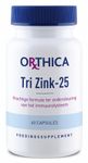 Orthica Tri-zink 25 Capsules 60caps thumb