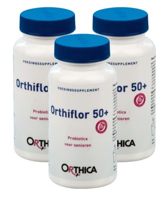 Orthica Orthiflor 50 + Voordeelverpakking 3x60caps