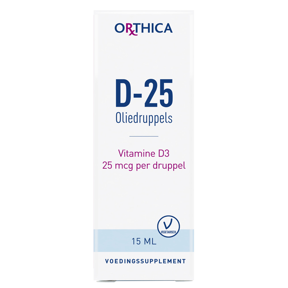Orthica Vitamine D-25 Oliedruppels