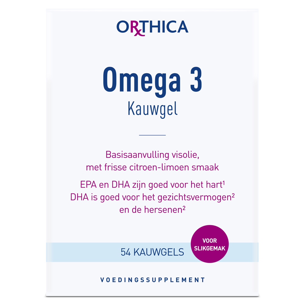Orthica Omega 3 Kauwgel