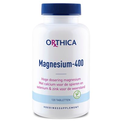 Orthica Magnesium 400 Tabletten 120tabl
