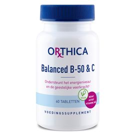 Orthica Orthica Balanced B-50 + C Tabletten
