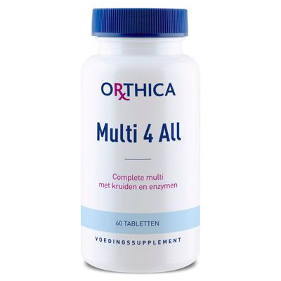 Orthica Multivitamine 4 All Tabletten 60tabl