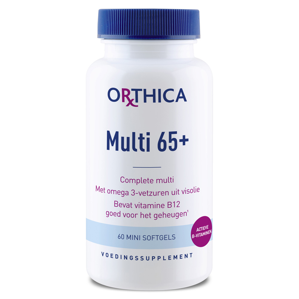 Orthica Soft Multivitamine 65Plus Capsules 60 Tabletten