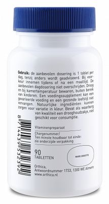 Orthica B12-1000 Slow Release Tabletten 90tabl