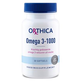 Orthica Orthica Omega 3-1000 Softgels