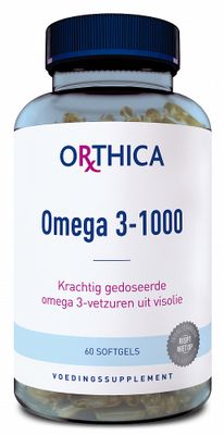 Orthica Omega 3-1000 Softgels 60sgels
