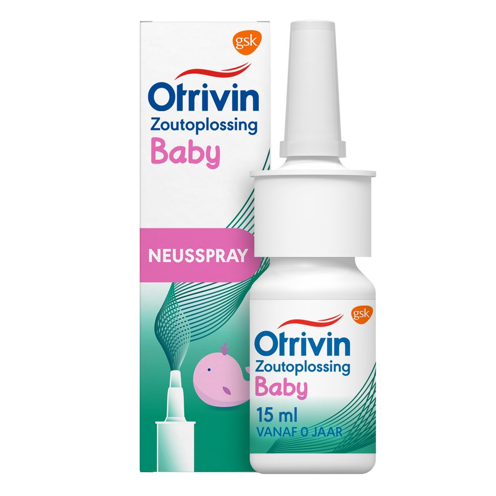 Otrivin Baby Neusspray Zoutoplossing Voor Baby s En Kinderen vanaf0mnd