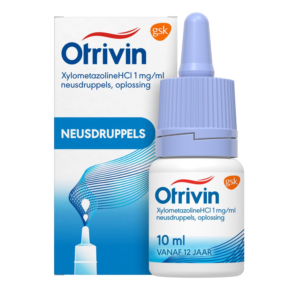 Otrivin Neusdruppels Oplossing Xylometazoline HCl 1mg/ml Otrivin Neusdruppels Oplossing Xylometazoline HCl 1mg/ml