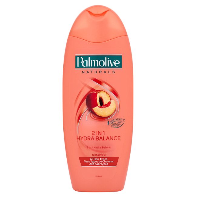 Palmolive Naturals Shampoo 2 In 1 Hydra Balance Perzik 350ml