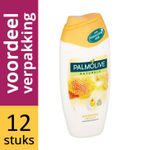 Palmolive Naturals Douchemelk Honing En Melk Voordeelverpakking 12x750ml thumb