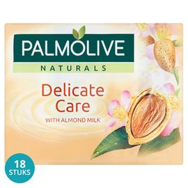 Palmolive Palmolive Zeep Sensitive Almond Milk Voordeelverpakking Palmolive Zeep Sensitive Almond Milk
