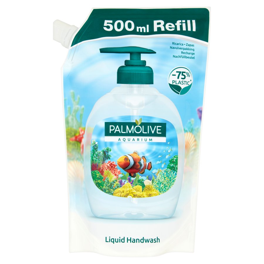 Palmolive Vloeibare Handzeep Aquarium Navulpak 500ml
