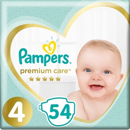 Pampers Premium Care Protection Maat 4 - 54st