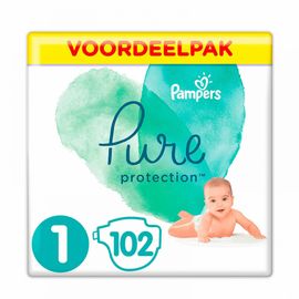 Pampers Pampers Pure Protection - Maat 1 102 Stuks