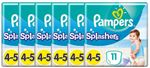 Pampers Splashers Maat 4-5 9-15kg Carrypack Luiers Voordeelverpakking 66-Luiers 6x11st thumb