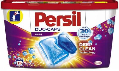 Persil Wasmiddel Duo Caps Color 15 Wasjes 15stuks