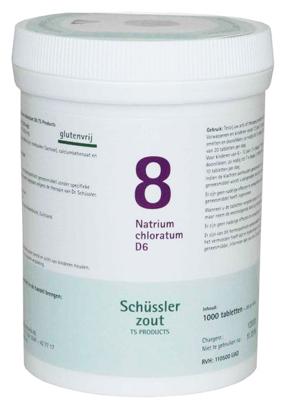 Pfluger Schussler Celzouten Nr. 08 Natrium Chloratum D6