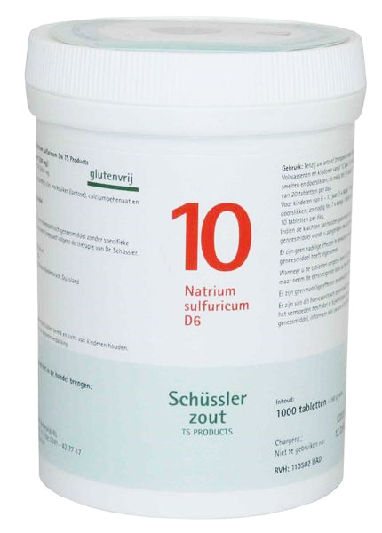 Pfluger Schussler Celzouten Nr. 10 Natrium Sulfuricum