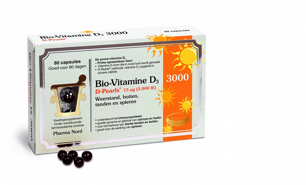 Pharma Nord Bio-Vitamine D3 3000ie D-Pearls