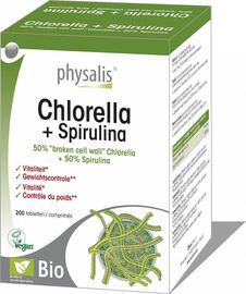 Physalis Physalis Physalis Chlorella + Spirulina