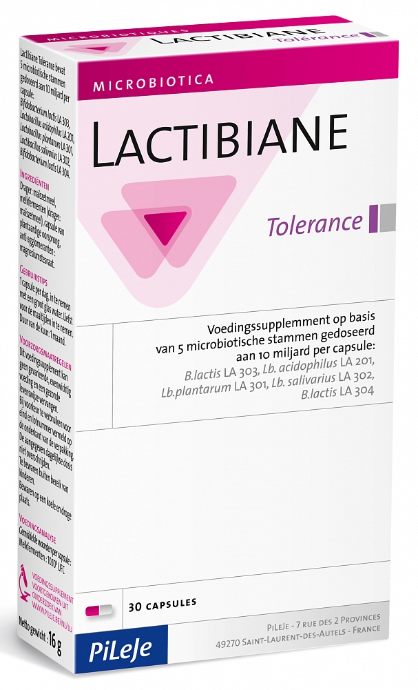 Pileje Lactibiane Tolerance Probiotica Capsules