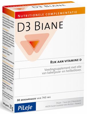 Pileje Vitamine D3 Capsules 30caps
