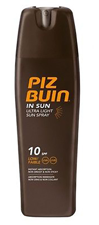 Piz Buin Ultra Light Spray Factorspf10