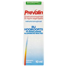 Prevalin Prevalin Oogdruppels Bij Hooikoorts Dinatriumcromoglicaat 20 mg/ml